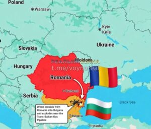У Болгарії заявили, що вибухнув український дрон-приманка