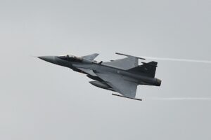 Винищувач Gripen розбився в Угорщині