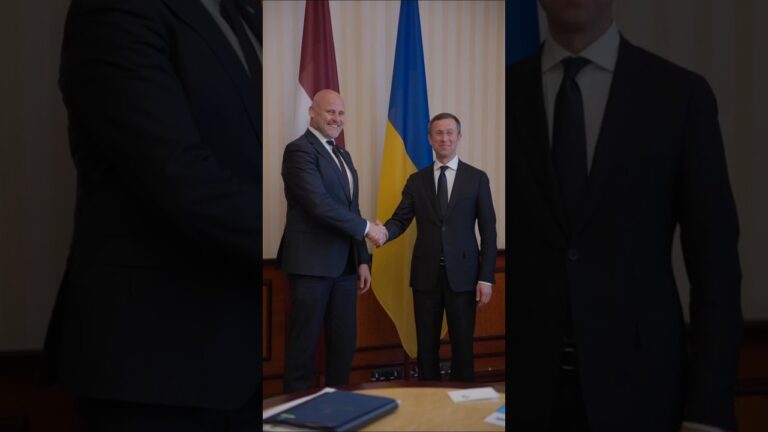 Сергій Корецький зустрівся в Києві з Прем’єр-міністром Латвії Андрісом Кулбергсом